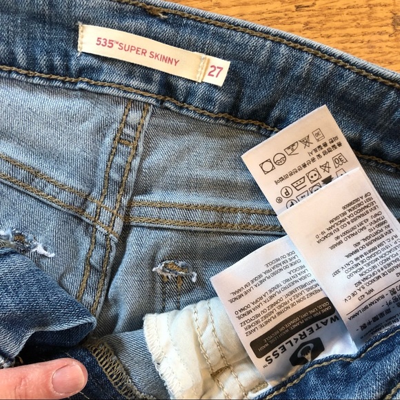 Levi’s Super skinny size 27 - Picture 3 of 3